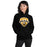 Woman wearing Hastings High School Bears Black Classic Unisex Hoodie 221