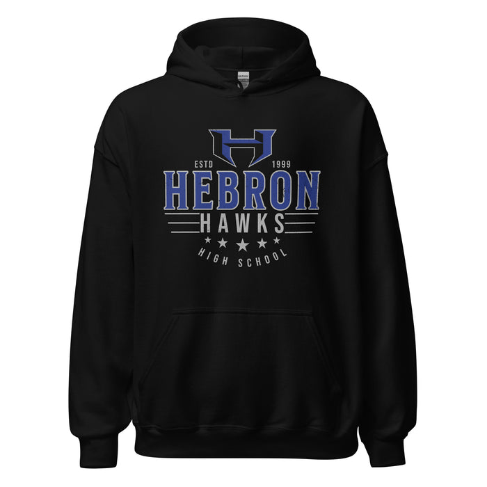 Hebron High School Hawks Black Classic Unisex T-shirt 217