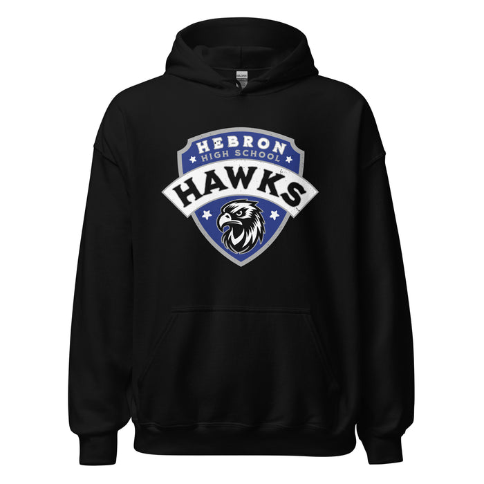 Hebron High School Hawks Black Classic Unisex T-shirt 221