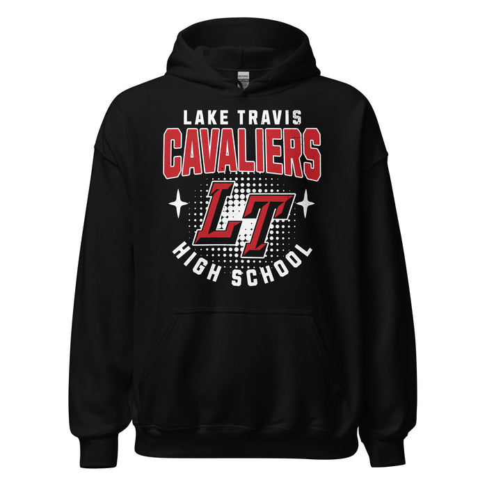 Lake Travis High School Cavaliers Black Classic Unisex Hoodie 204