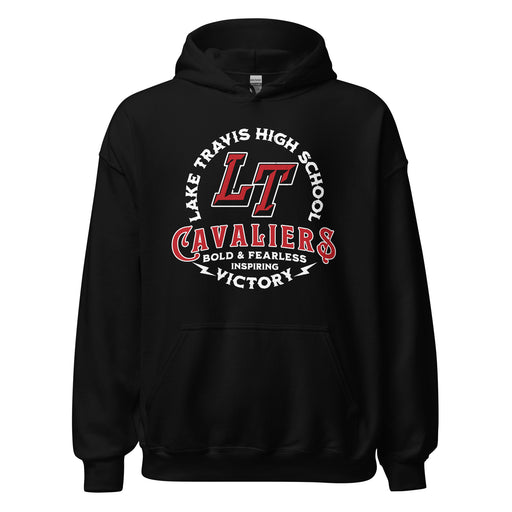 Lake Travis High School Cavaliers Black Classic Unisex Hoodie 206