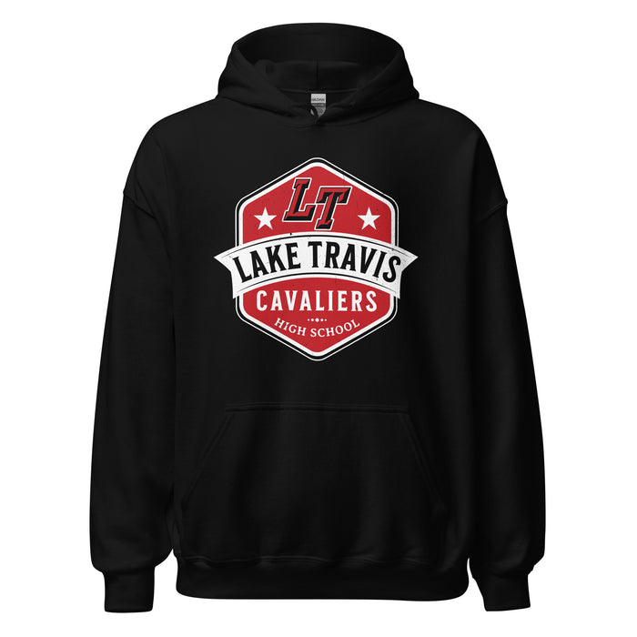 Lake Travis High School Cavaliers Black Classic Unisex Hoodie 209