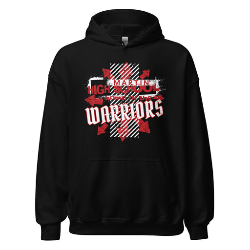 Martin High School Warriors Black Classic Unisex Hoodie 210