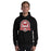 Man wearing Martin High School Warriors Black Classic Unisex Hoodie 212