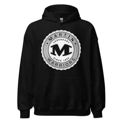 Martin High School Warriors Black Classic Unisex Hoodie 216