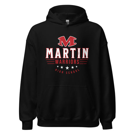 Martin High School Warriors Black Classic Unisex Hoodie 217