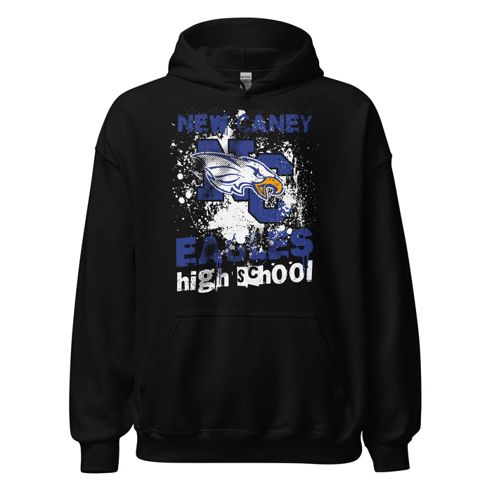 New Caney High School Eagles Black Classic Unisex Hoodie 205