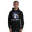 Man wearing New Caney High School Eagles Black Classic Unisex Hoodie 205