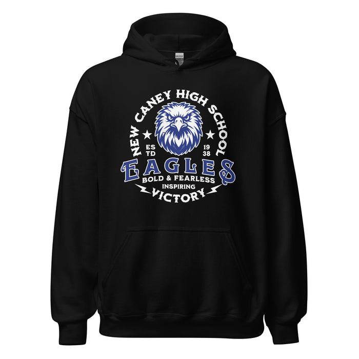 New Caney High School Eagles Black Classic Unisex Hoodie 206