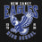 Close-up view of New Caney High School Eagles Black Classic Unisex Hoodie 213