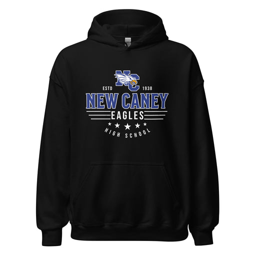 New Caney High School Eagles Black Classic Unisex Hoodie 217