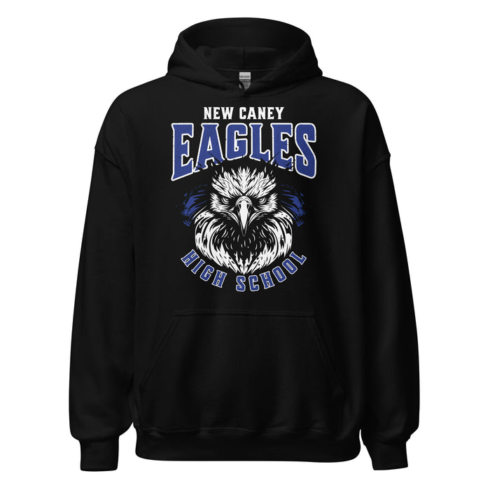 New Caney High School Eagles Black Classic Unisex Hoodie 224