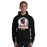 Man wearing Porter High School Spartans Black Classic Unisex Hoodie 202