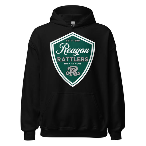 Reagan High School Rattlers Black Classic Unisex Hoodie 225