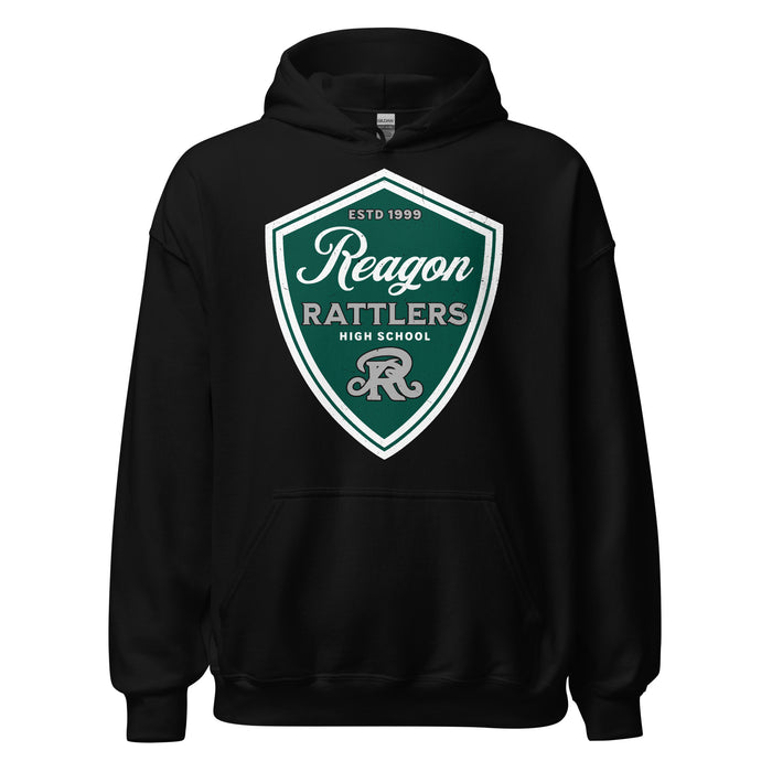 Reagan High School Rattlers Black Classic Unisex Hoodie 225