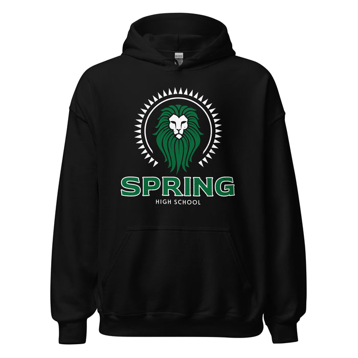 Spring High School Lions Black Classic Unisex Hoodie 221