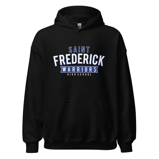 St. Frederick High School Warriors Black Classic Unisex Hoodie 021