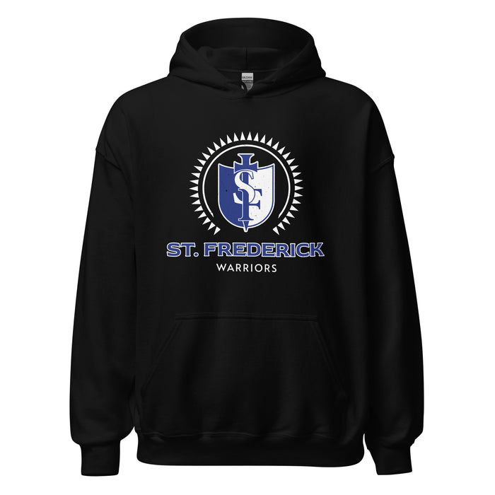 St. Frederick High School Warriors Black Classic Unisex Hoodie 226