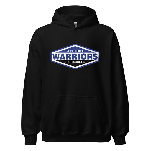 St. Frederick High School Warriors Black Classic Unisex Hoodie 009