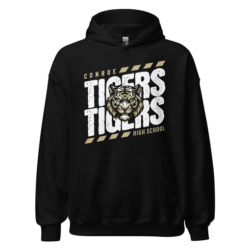 Conroe High School Tigers Black Classic Unisex Hoodie 223