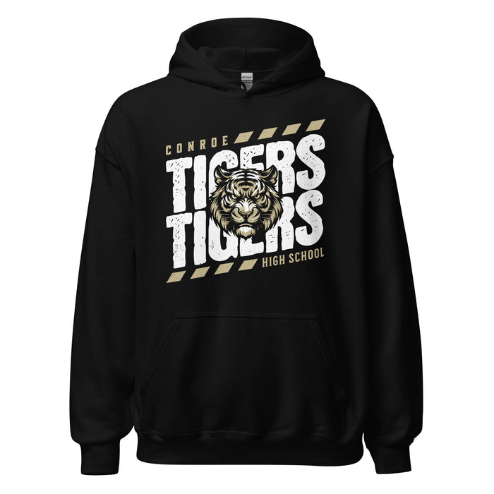 Conroe High School Tigers Black Classic Unisex Hoodie 223