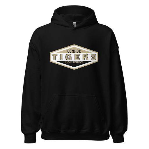 Conroe High School Tigers Black Classic Unisex Hoodie 009
