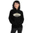Woman wearing Conroe High School Tigers Black Classic Unisex Hoodie 009