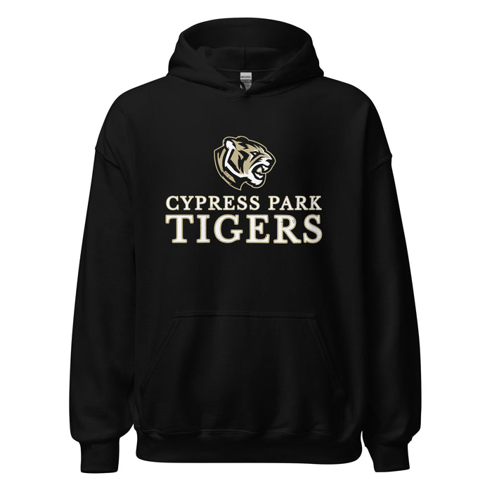 Cypress Park High School Tigers Black Classic Unisex Hoodie 233