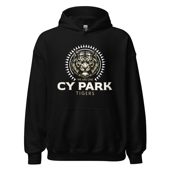 Cypress Park High School Tigers Black Classic Unisex Hoodie 226