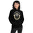 Woman wearing Cypress Park High School Tigers Black Classic Unisex Hoodie 229