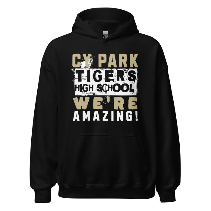 Cypress Park High School Tigers Black Classic Unisex Hoodie 231
