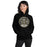 Woman wearing Cypress Park High School Tigers Black Classic Unisex Hoodie 220
