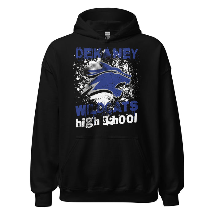 Dekaney High School Wildcats Black Classic Unisex Hoodie 205