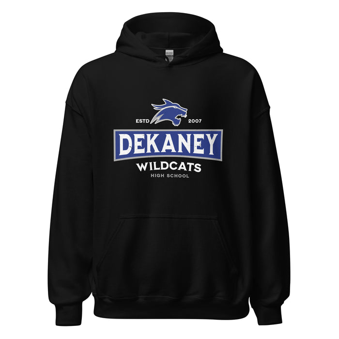 Dekaney High School Wildcats Black Classic Unisex Hoodie 202