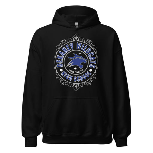 Dekaney High School Wildcats Black Classic Unisex Hoodie 227