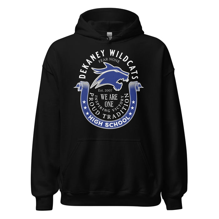 Dekaney High School Wildcats Black Classic Unisex Hoodie 229