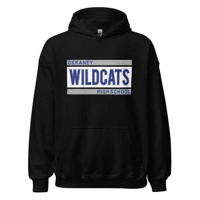 Dekaney High School Wildcats Black Classic Unisex Hoodie 098