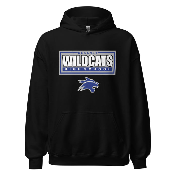 Dekaney High School Wildcats Black Classic Unisex Hoodie 049