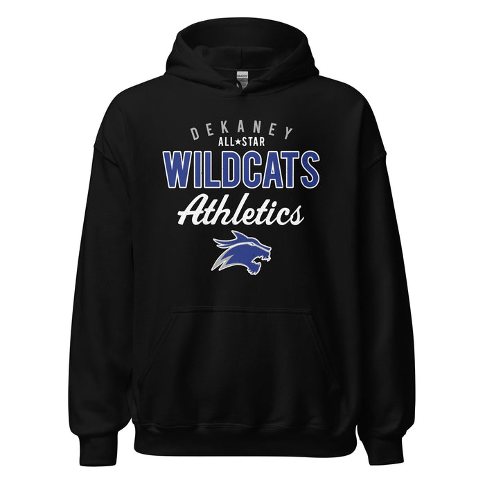 Dekaney High School Wildcats Black Classic Unisex Hoodie 034