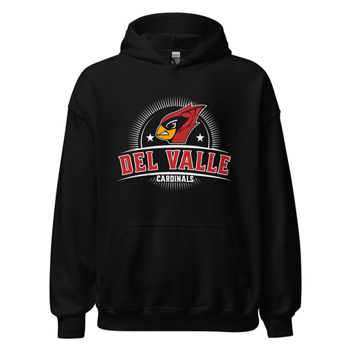 Del Valle High School Cardinals Black Classic Unisex Hoodie 221
