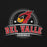 Close-up view of Del Valle High School Cardinals Black Classic Unisex Hoodie 221