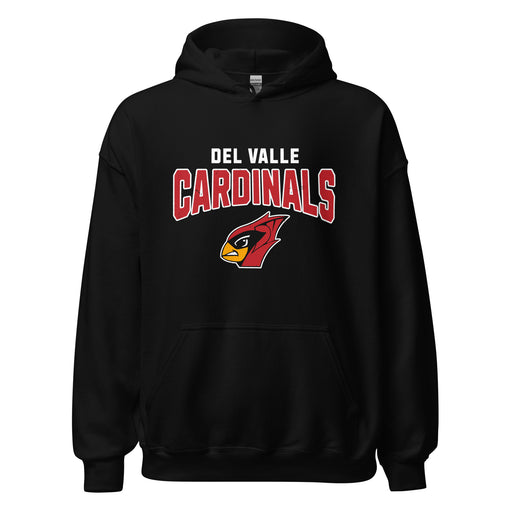 Del Valle High School Cardinals Black Classic Unisex Hoodie 234
