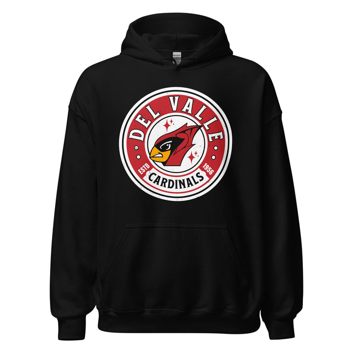 Del Valle High School Cardinals Black Classic Unisex Hoodie 220