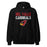 Del Valle High School Cardinals Black Classic Unisex Hoodie 017