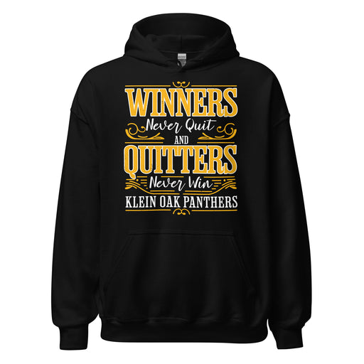 Klein Oak High School Panthers Black Classic Unisex Hoodie 237