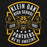 Close-up view of Klein Oak High School Panthers Black Classic Unisex Hoodie 207