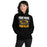 Woman wearing Klein Oak High School Panthers Black Classic Unisex Hoodie 233
