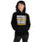 Woman wearing Klein Oak High School Panthers Black Classic Unisex Hoodie 235