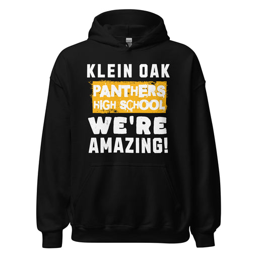 Klein Oak High School Panthers Black Classic Unisex Hoodie 231