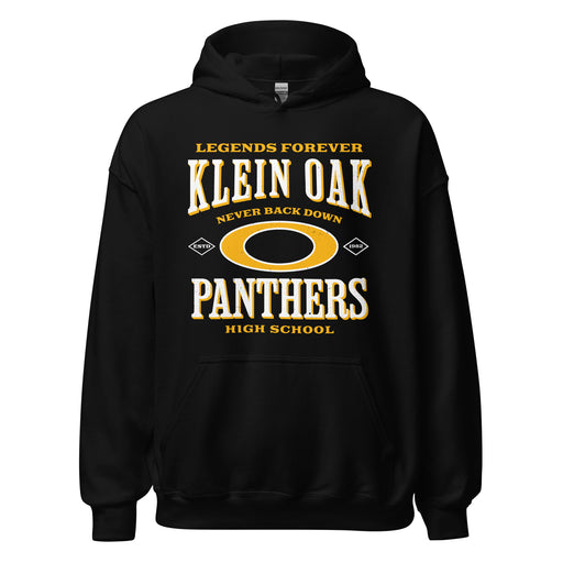 Klein Oak High School Panthers Black Classic Unisex Hoodie 230